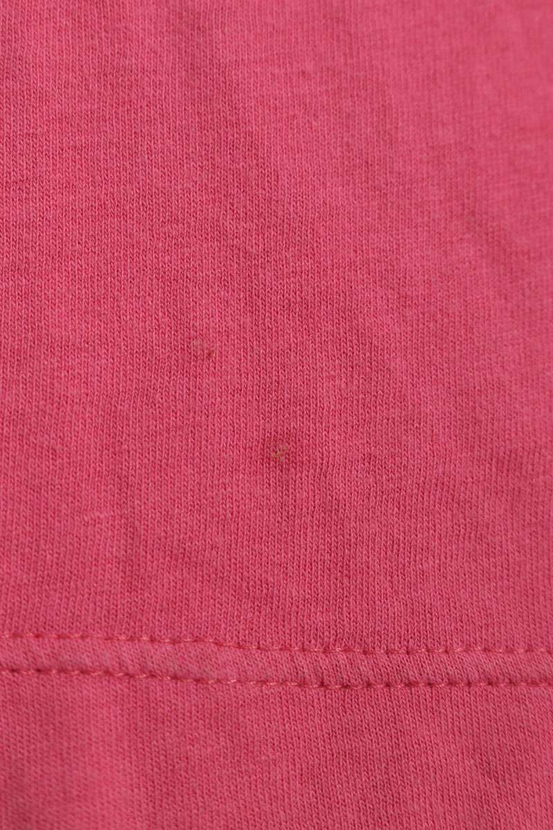 GUCCI 18SS Distressed Letter Print Logo T-Shirt Pink Size XS