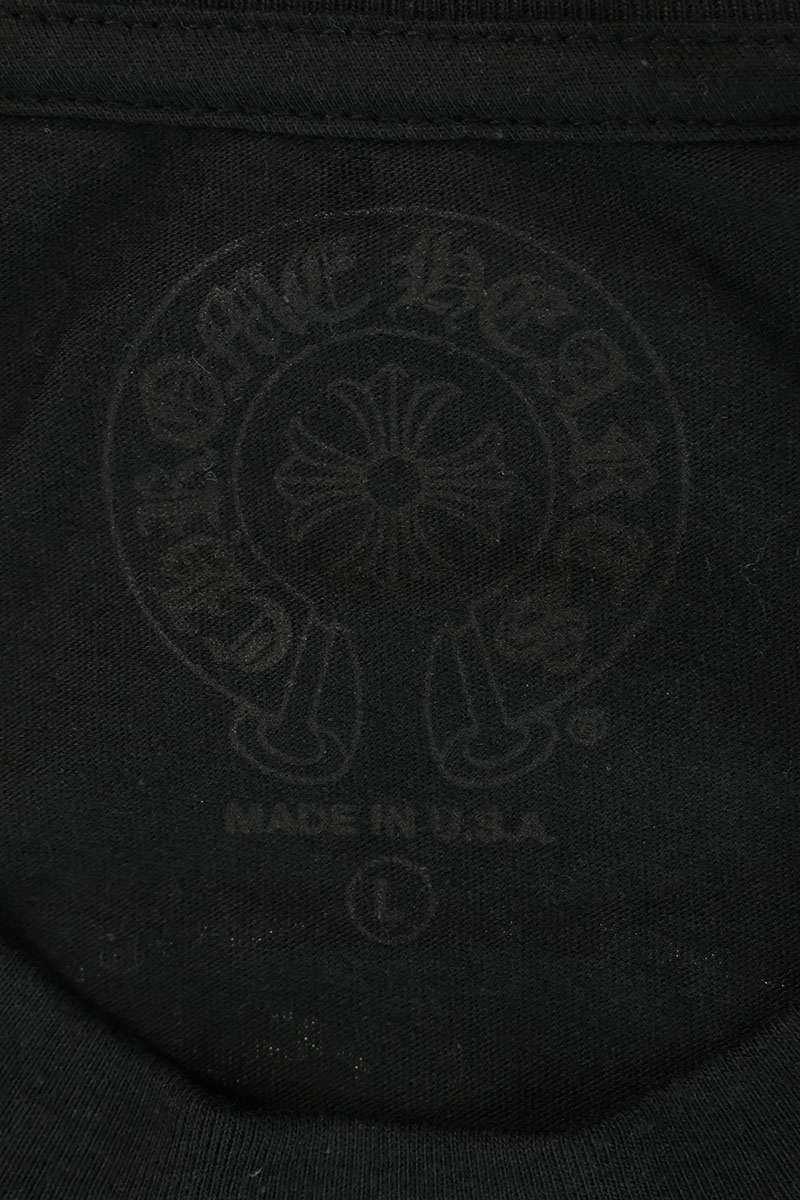 Chrome Hearts Horseshoe Tee Black Yellow Size L