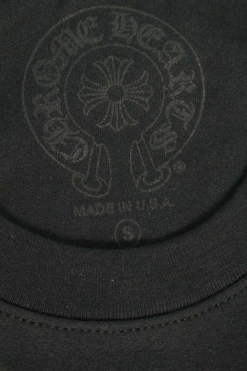 Chrome Hearts Horseshoe Tee Black Yellow Size S