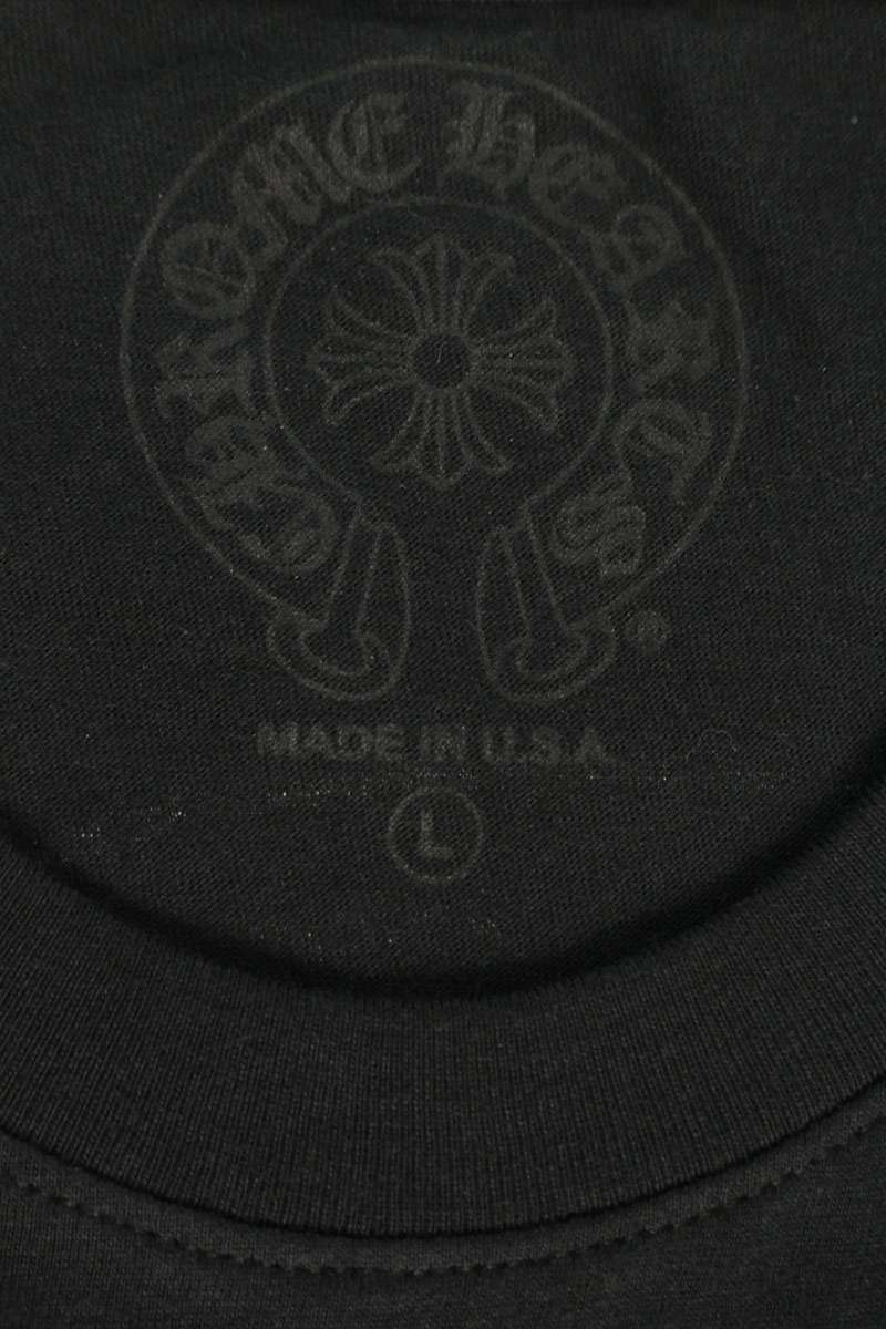 Chrome Hearts Horseshoe Tee Black Yellow Multi Size L