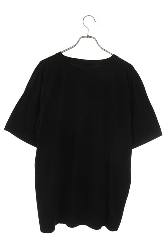 CELINE 21AW Checker Studs Logo T-Shirt Black Size XXL