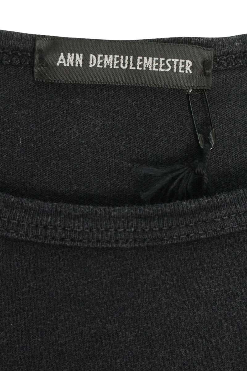 ANN DEMEULEMEESTER 26SS Cotton Message Print T-Shirt Size M