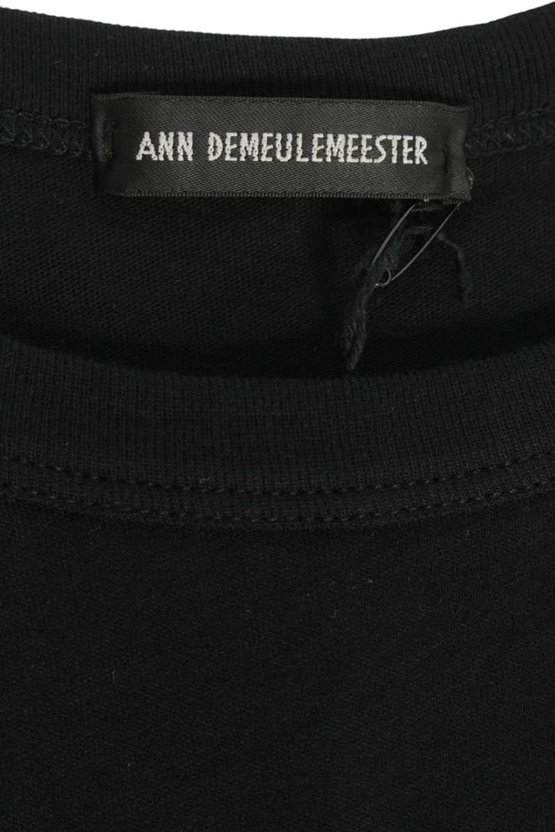 ANN DEMEULEMEESTER 26SS Cotton Back Message Print Size M