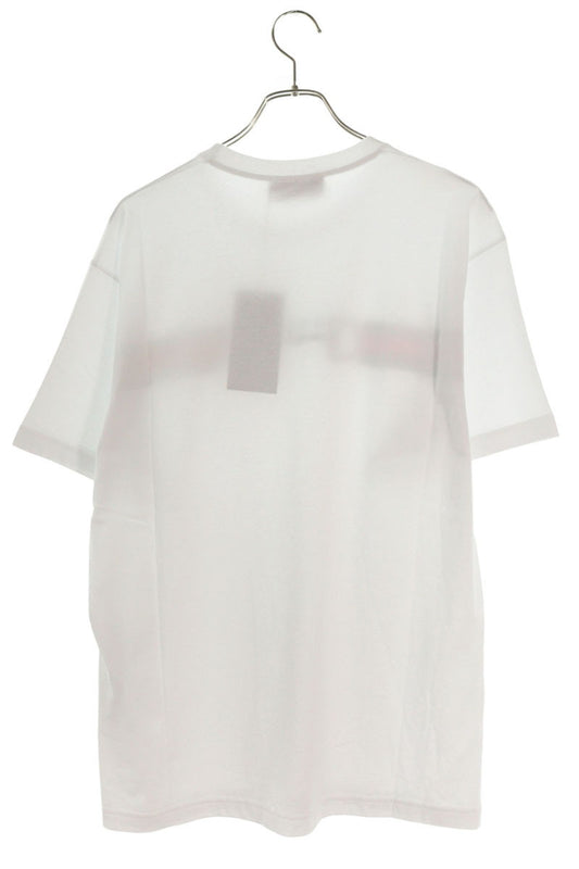 GUCCI 26SS Logo Horsebit T-Shirt White Cotton Size L