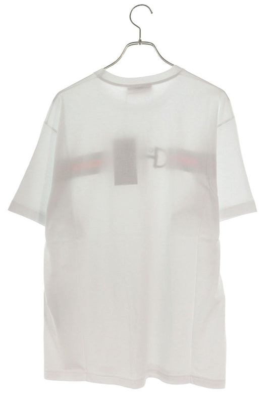 GUCCI 26SS Logo Horsebit T-Shirt White Cotton Size L