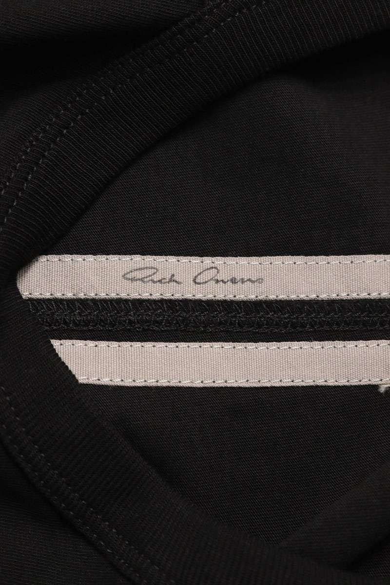 Rick Owens SS26 Graphic Print Cotton Black T-Shirt Size L