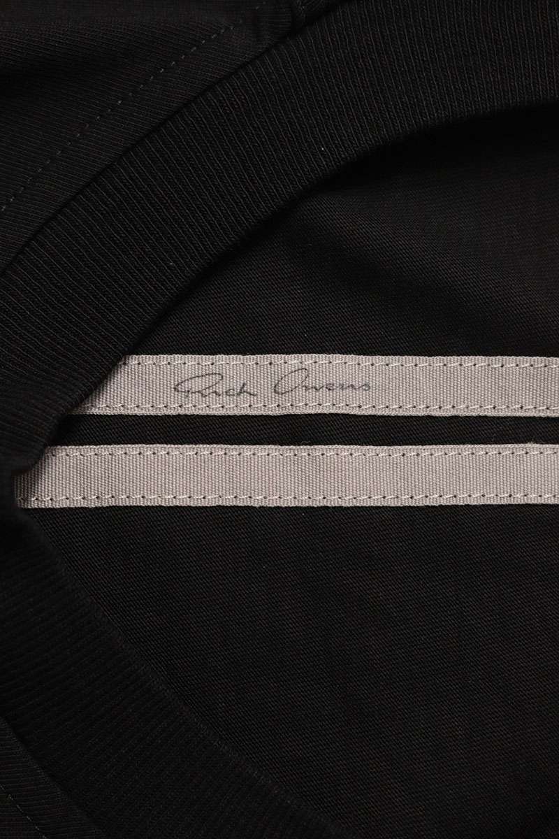 Rick Owens SS26 Tommy Oversized Cotton Black Tee Size XXL