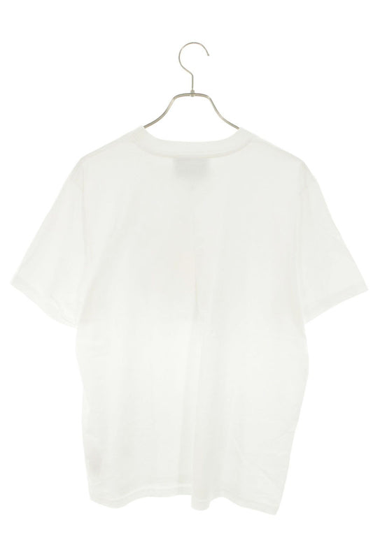 CASABLANCA Tennis Print T-Shirt White Cotton Size XL