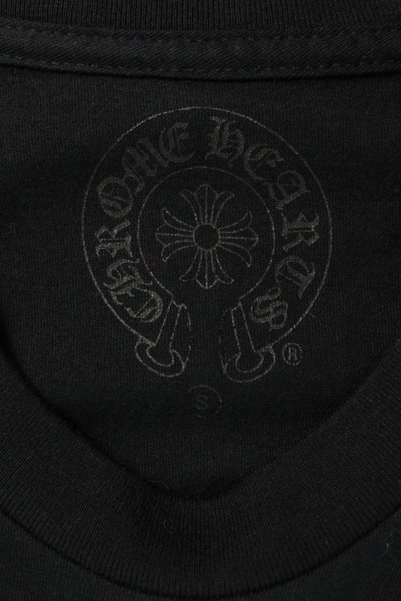 Chrome Hearts Front FOTI Print T-Shirt Black/White Size S