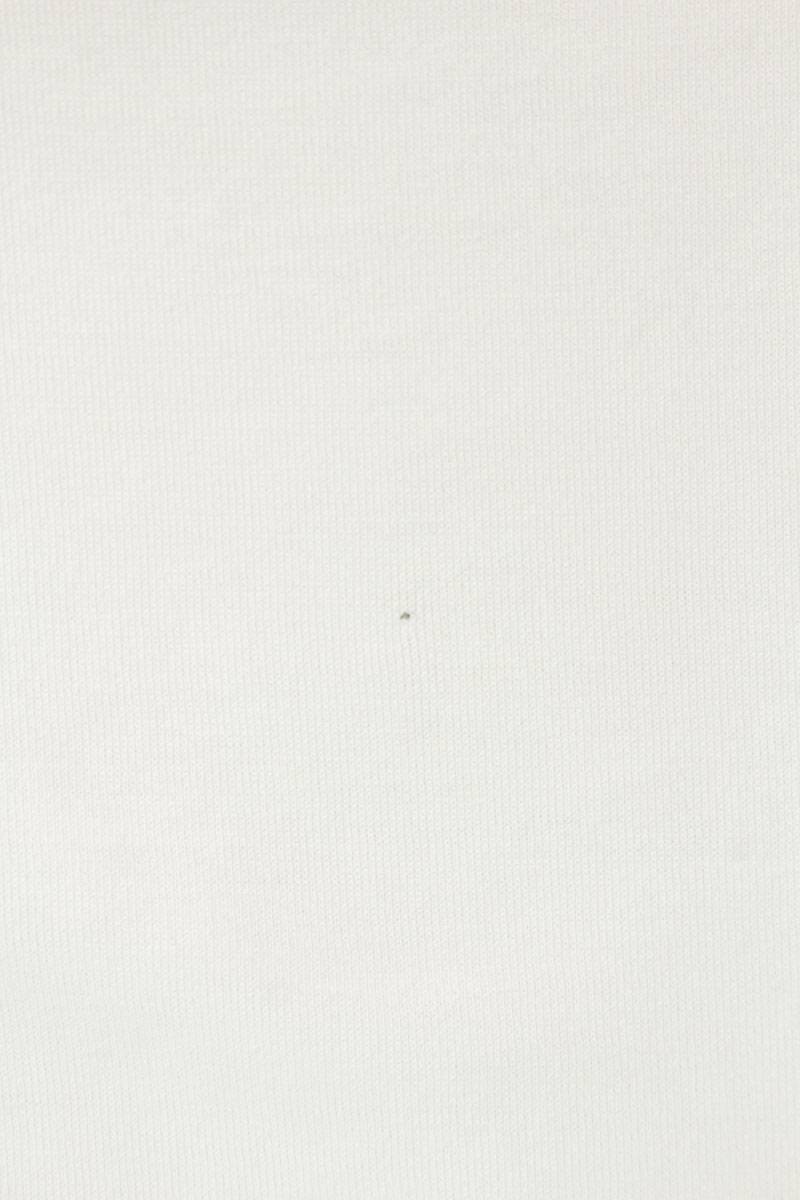 CELINE Triomphe Logo Embroidered Cotton T-Shirt White Size L