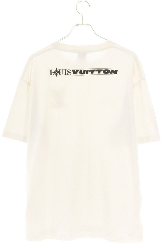 LOUISVUITTON 24AW Graphic Cotton T-Shirt White Size XL