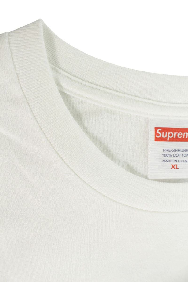 SUPREME 23AW Warm Up T-Shirt White Size XL