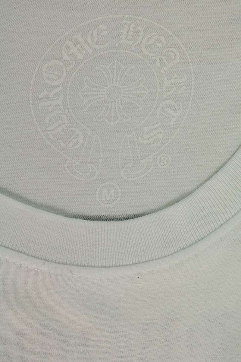 Chrome Hearts Back Logo Print T-Shirt White Size M