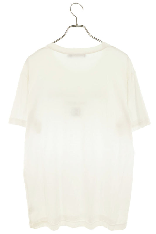 DOLCE & GABBANA Front Logo Cotton T-Shirt White Size L