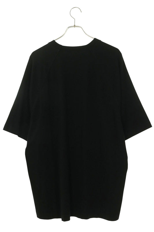 JACQUEMUS Rubber Logo Oversized T-Shirt Black Size L