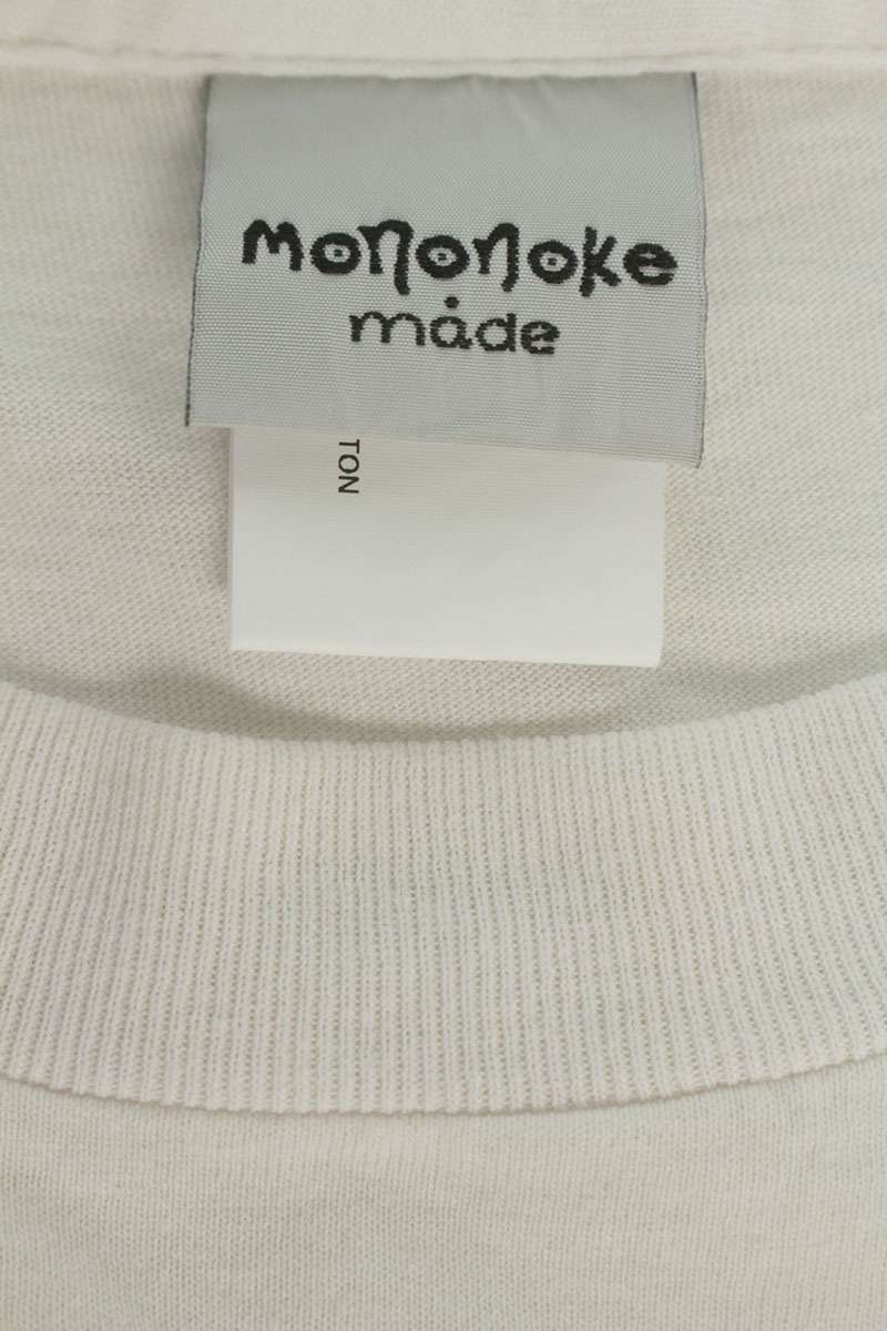 mononokemade 26SS MNNK Vintage T-Shirt White Size L