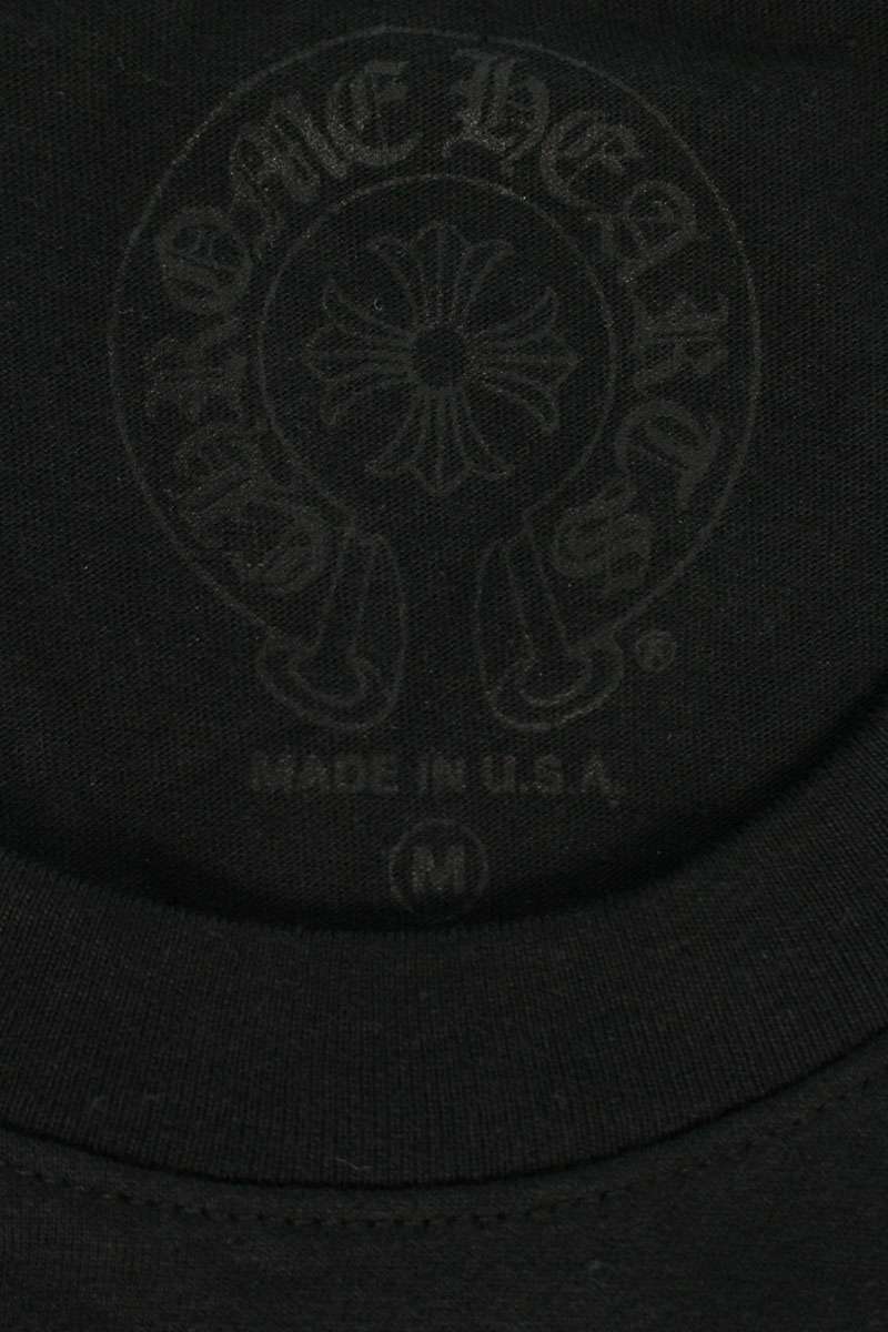 Chrome Hearts Black Yellow Horseshoe T-Shirt Size M