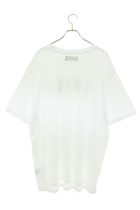 AMIRI Logo Print Oversized T-Shirt White Size XXL