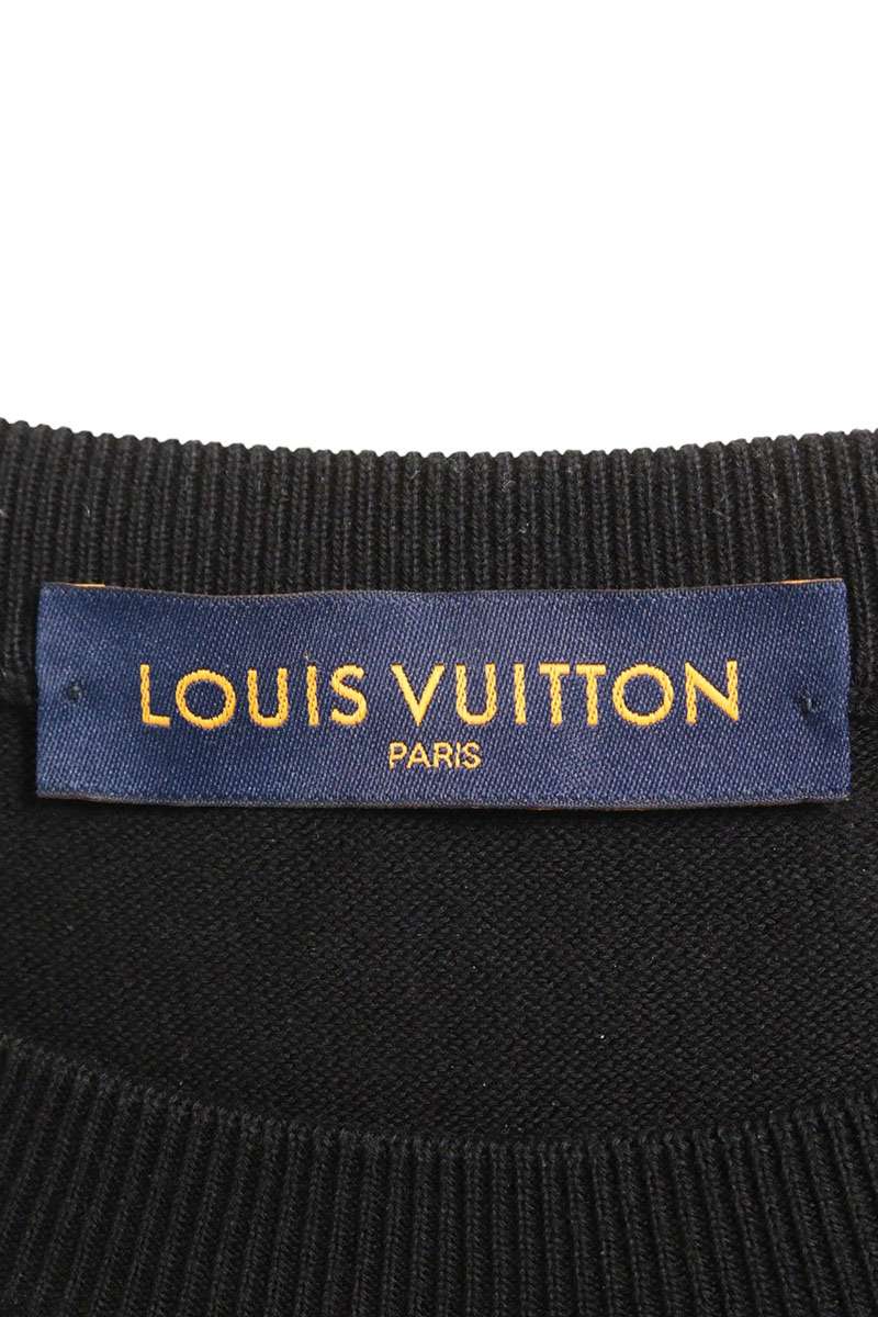LOUISVUITTON 22AW Graphic Knit T-Shirt Size M