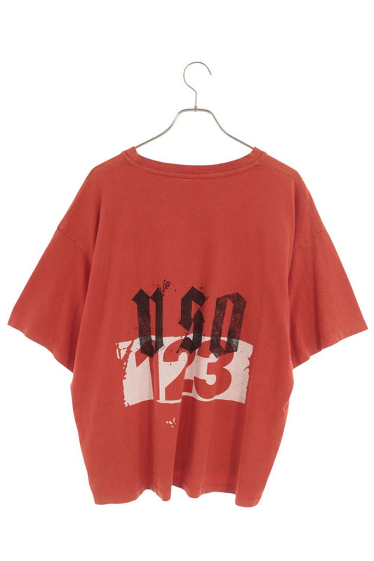 RRR123 MEMBERSHIP USO Chest Embroidered T-Shirt Red Size L