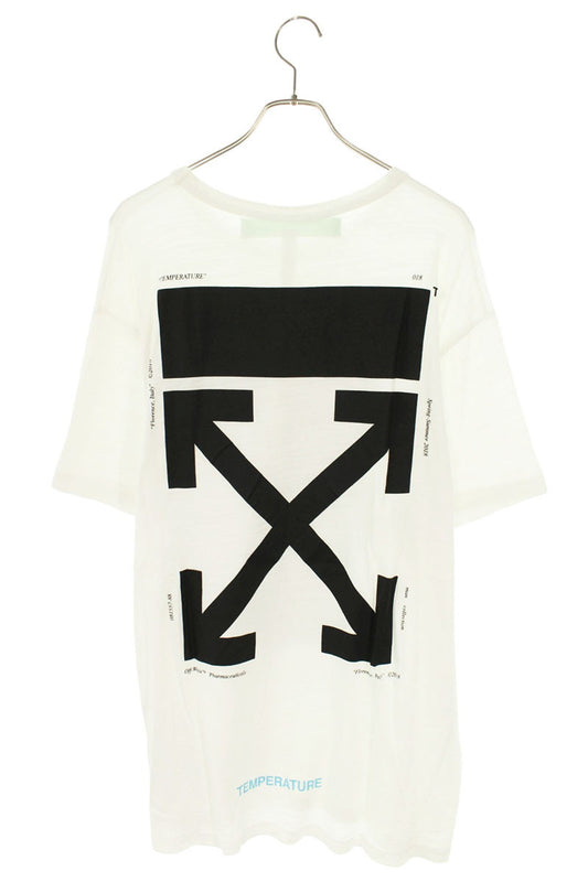 OFF-WHITE Mona Lisa Print Cotton T-Shirt White Size XL