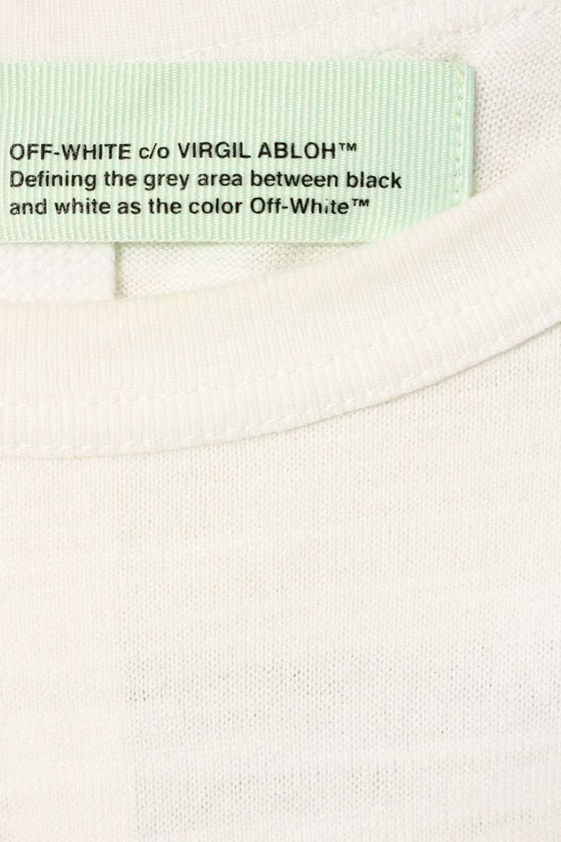 OFF-WHITE Mona Lisa Print Cotton T-Shirt White Size XL