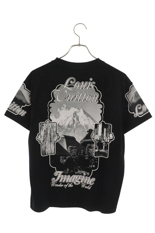 LOUISVUITTON Holy Mountain T-shirt Black Size XS