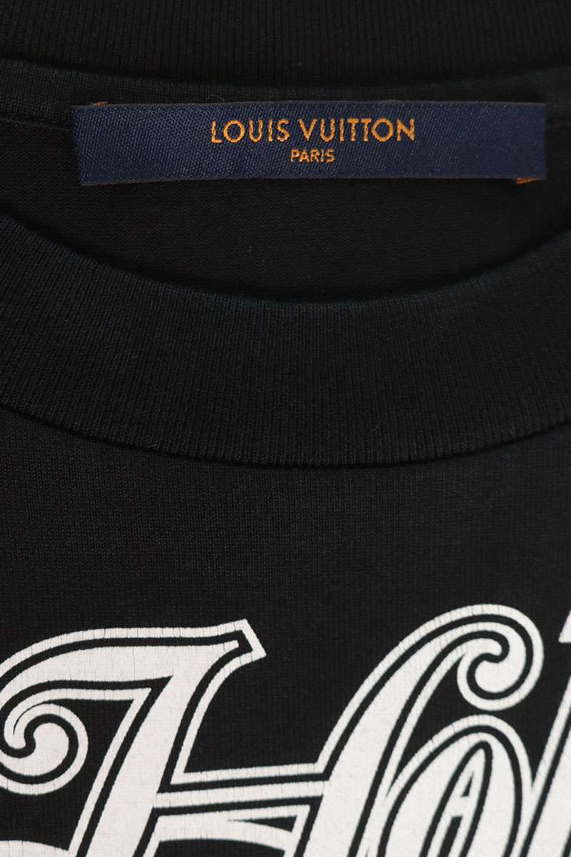 LOUISVUITTON Holy Mountain T-shirt Black Size XS