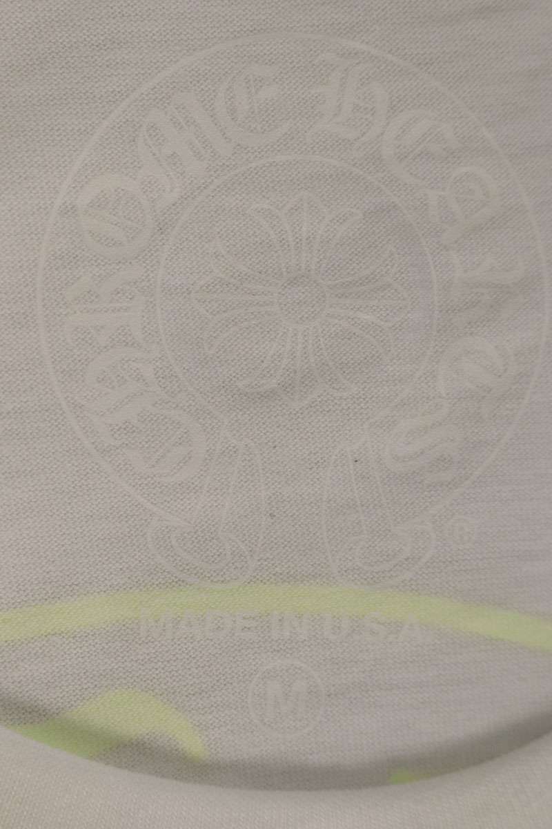 Chrome Hearts Back Horseshoe Print Tee White Multi Size M