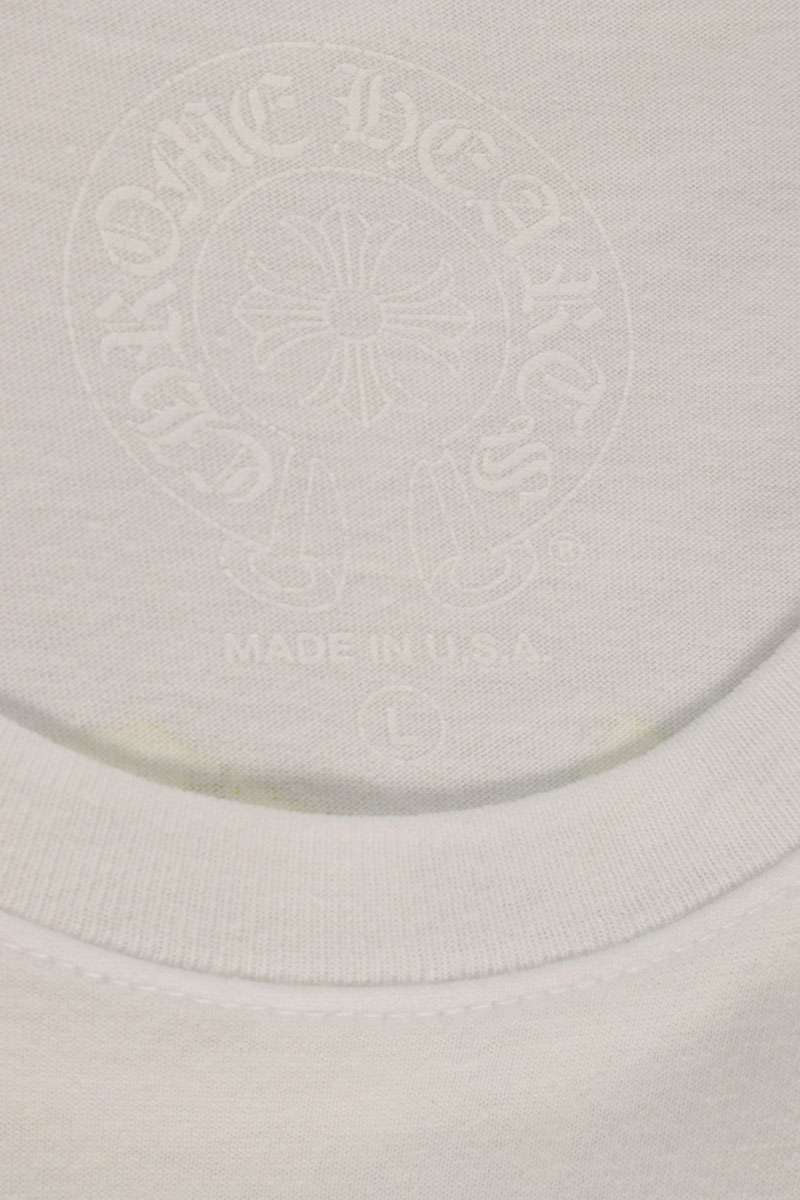Chrome Hearts Text Back Print T-Shirt Size L