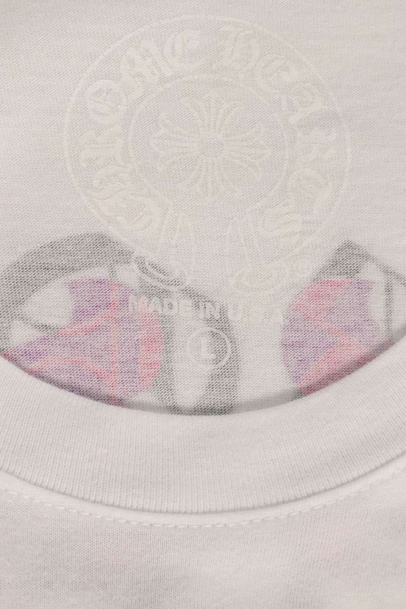 Chrome Hearts Dagger Eye Chart Back Print T-Shirt Size L