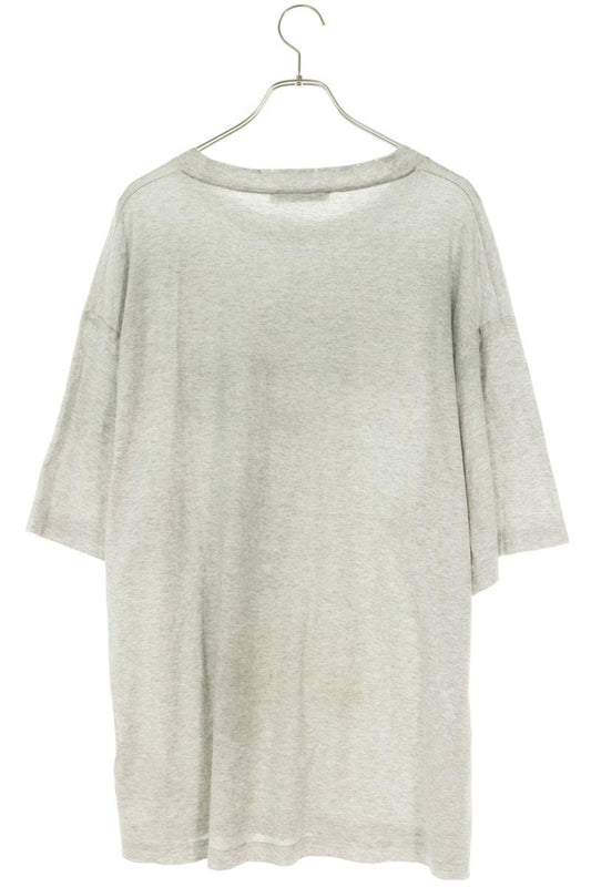 ACNE STUDIOS Relaxed Fit Vintage Logo T-Shirt Gray Size XL