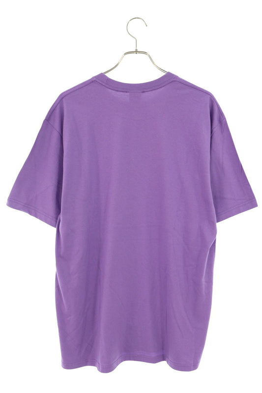 SUPREME 26SS Aretha Tee Photo Print Cotton Purple Size L