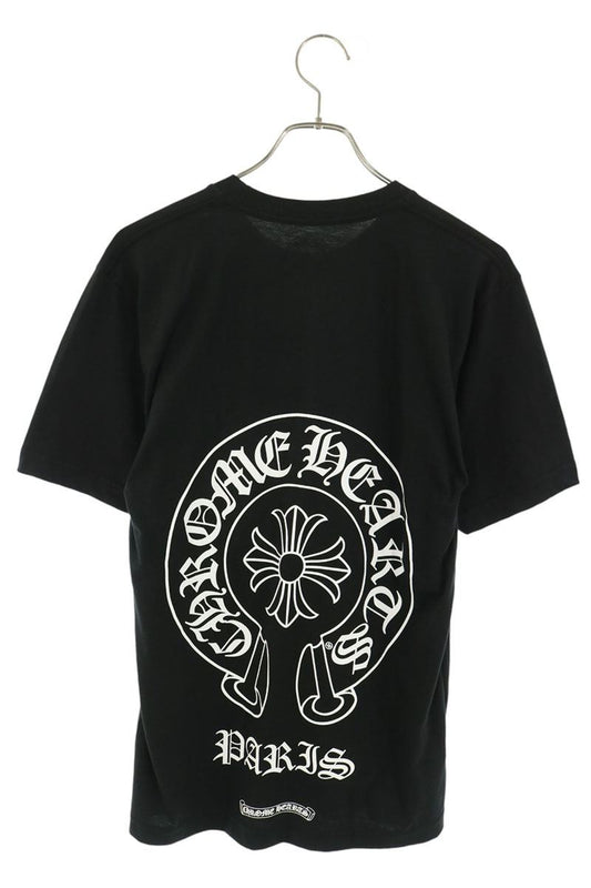 Chrome Hearts Paris Ltd Back Horseshoe T-Shirt Black Size S