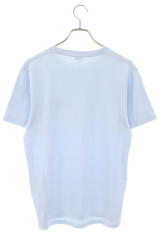 LOEWE Anagram Embroidered T-Shirt Blue Size XS