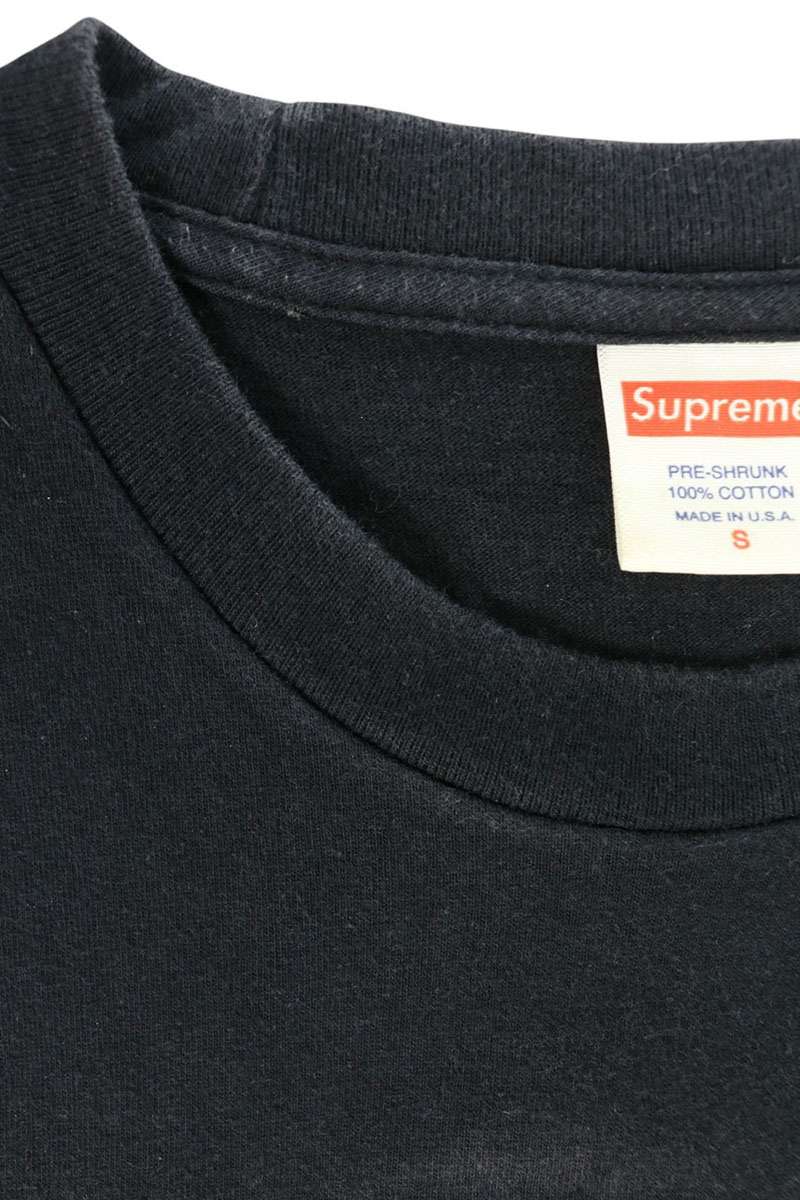 SUPREME 16AW Fair Game Front Print T-Shirt Black Size S