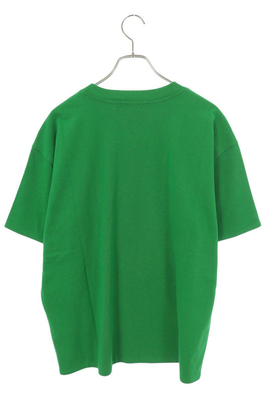 BOTTEGA VENETA Crewneck Layered T-Shirt Green Size S