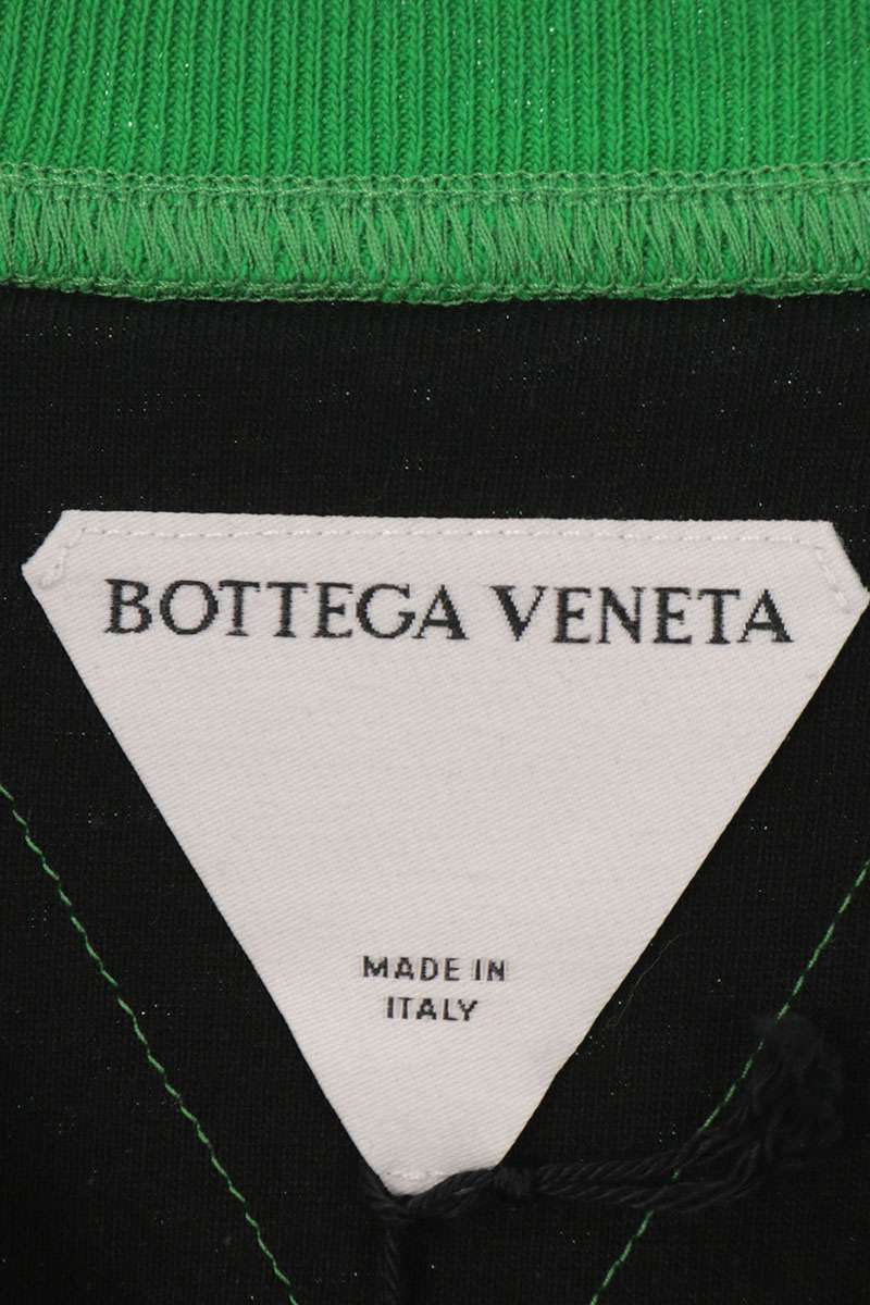 BOTTEGA VENETA Crewneck Layered T-Shirt Green Size S