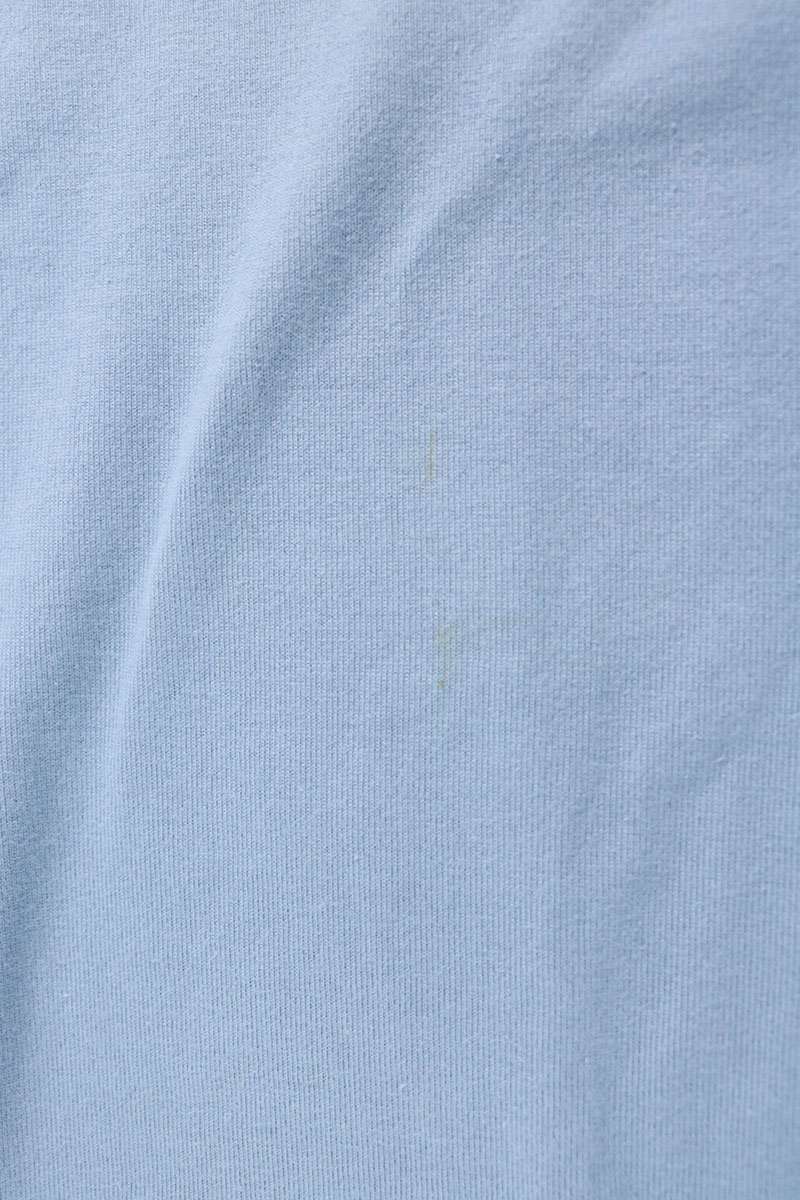 LOUISVUITTON 23AW LV Debossed Inside Out T-Shirt Blue Size M