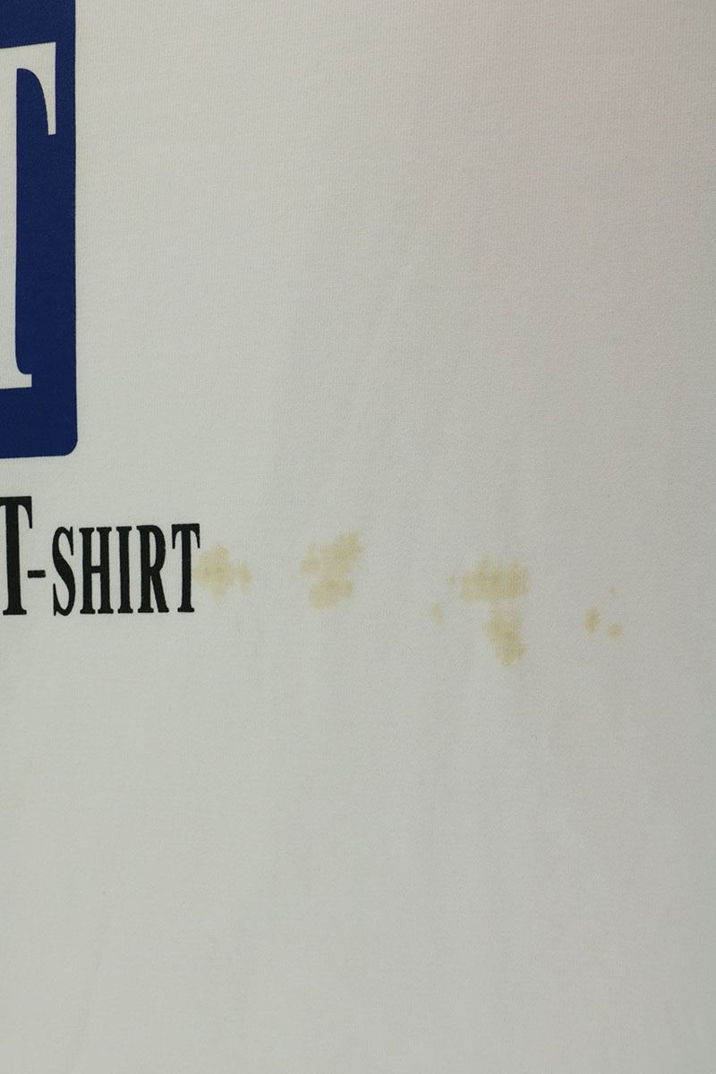 VETEMENTS Cropped Cotton T-Shirt White Size S