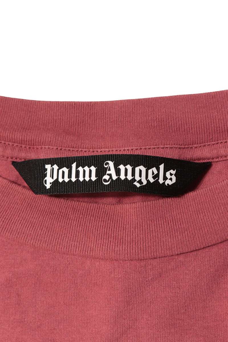 Palm Angels Bear Classic Cotton T-Shirt Red Size XXL