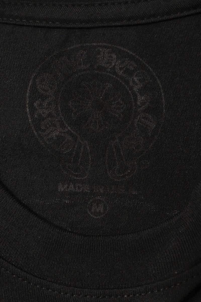 Chrome Hearts Horseshoe Tee Black Yellow T-Shirt Size M