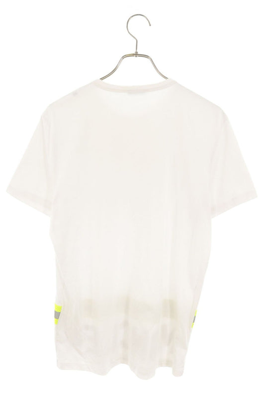 MONCLER MAGLIA Reflector Print T-Shirt White Size S