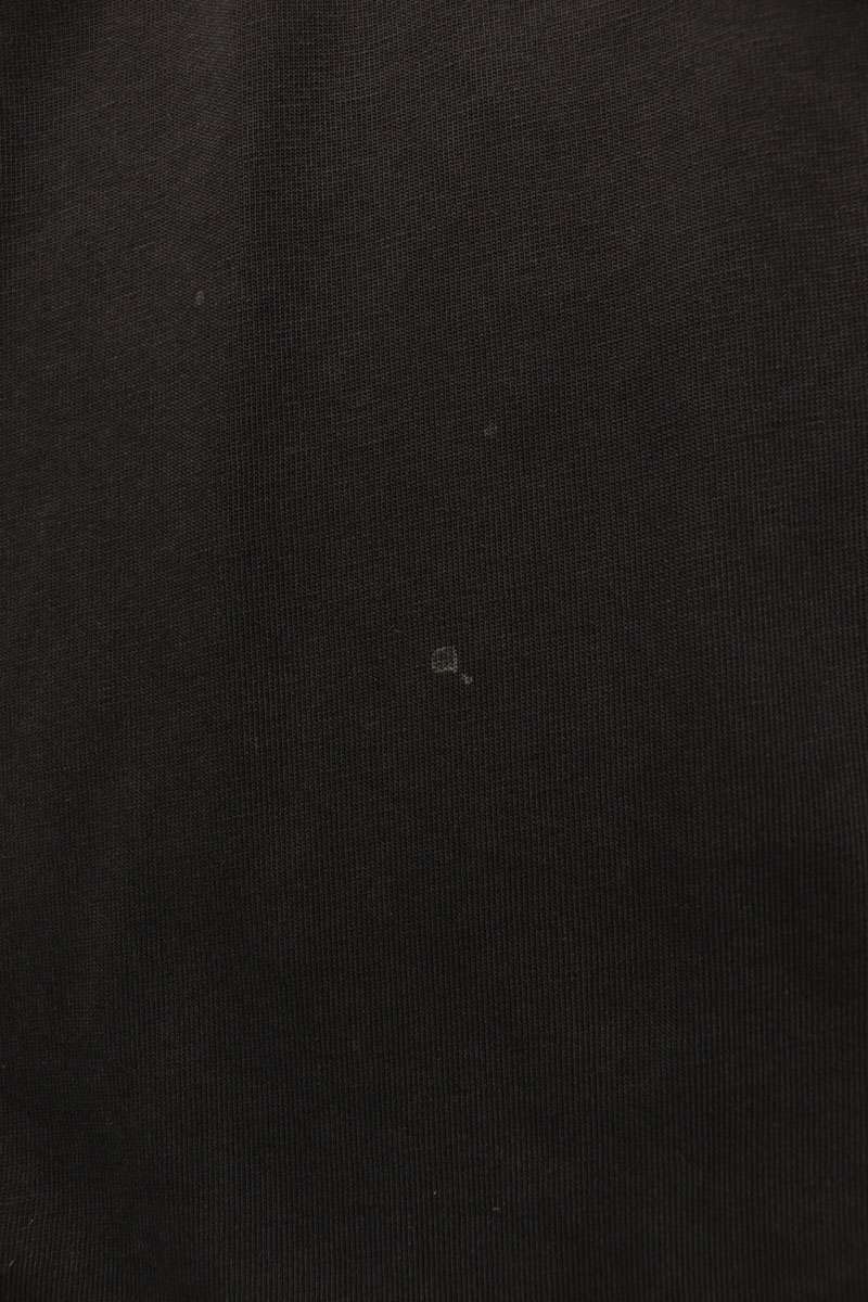 BALENCIAGA Logo Print Oversized T-Shirt Black Size 2