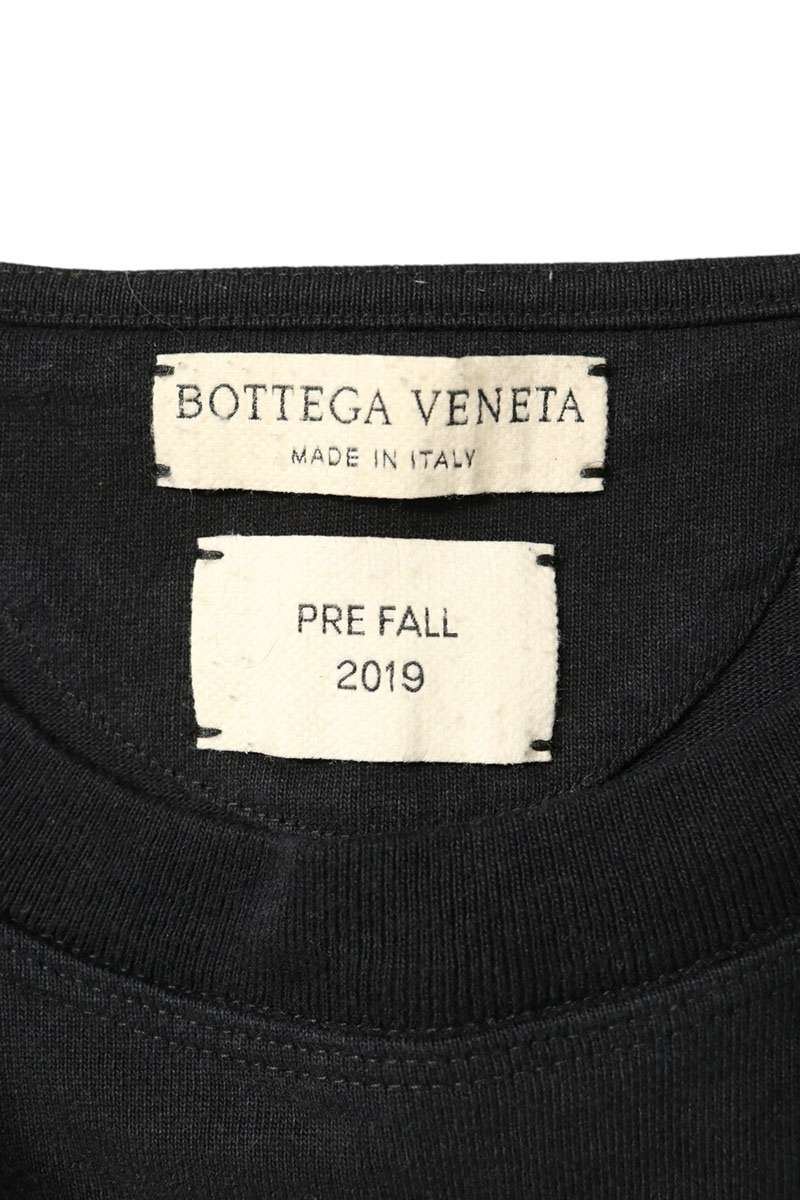 BOTTEGA VENETA Cotton T-Shirt Black Size 50