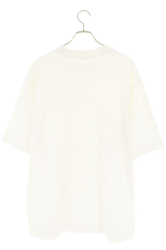 ACNE STUDIOS Logo Stamp Print T-Shirt White Size M
