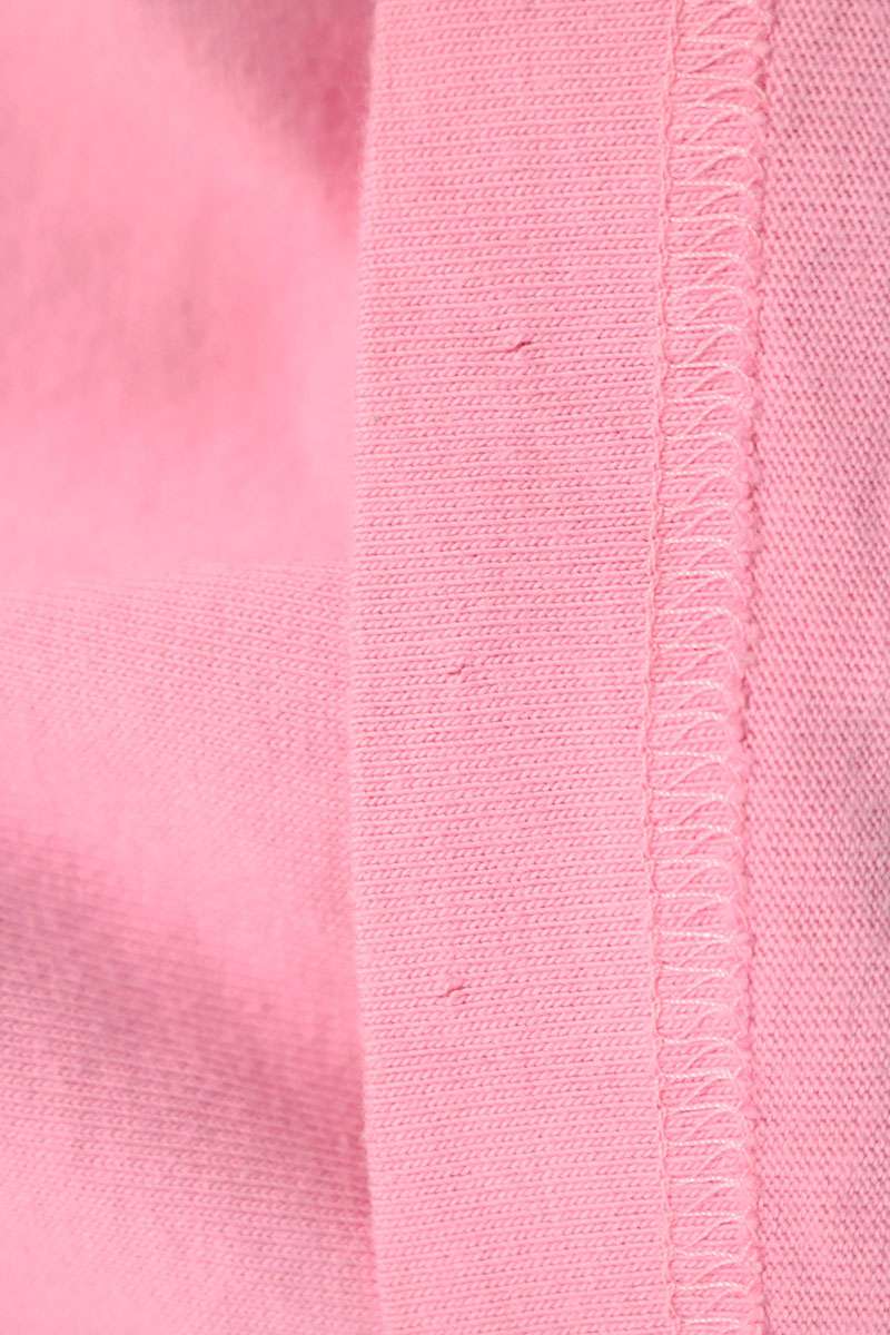 BALENCIAGA Pink BEBE Rhinestone Oversized T-Shirt Size 2