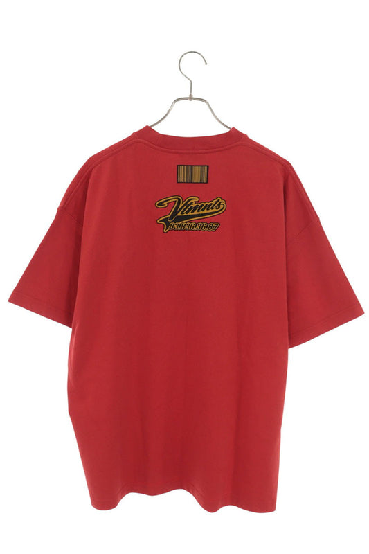 VTMNTS Logo Patch Cotton T-Shirt Size L