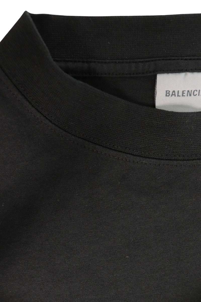 BALENCIAGA 26SS The Door Artwork Print T-Shirt Black Size XS