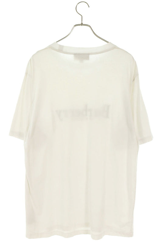 Burberry Embroidered Logo T-Shirt White Size M